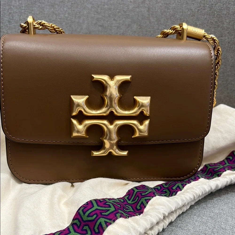 Tory Burch Brown Eleanor bag - Picture 2 of 7